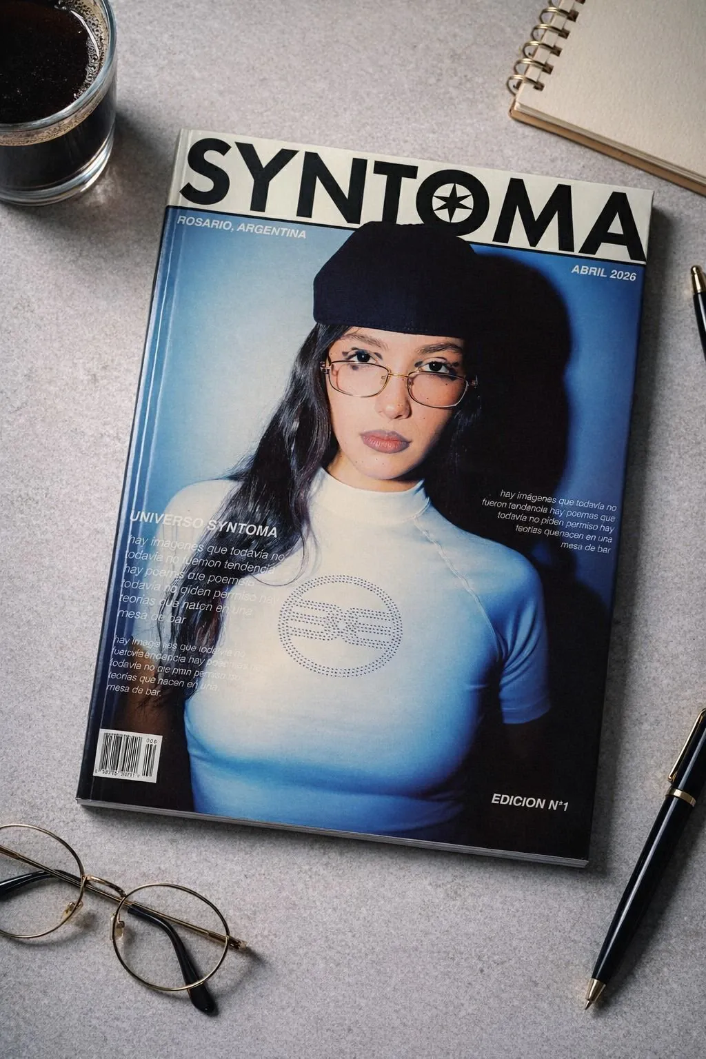 Tapa de la Revista Syntoma, Edición Nº01